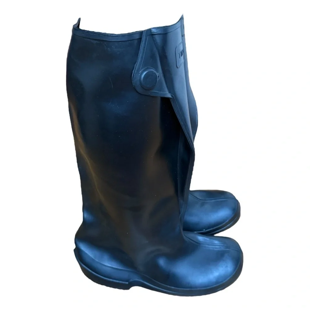 Tingley 1500 Rubber Knee High Overboot Black Size Small